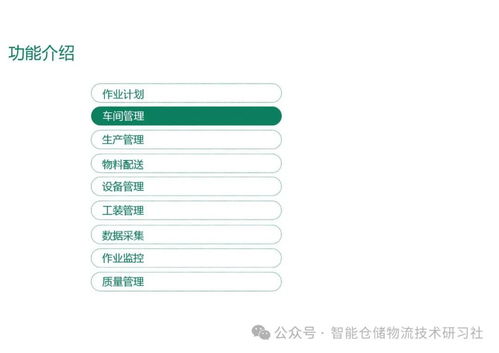 智能工厂mes系统总体解决方案