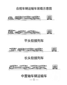 上 下层各运送两列商品车 太危险 逮到马上处理